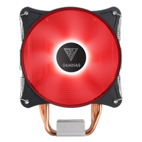 GAMDIAS BOREAS E1-410, RED Lights, 120mm CPU  Kule Tipi Hava Soutma (AMD ve INTEL Tm ilemciler ile uyumlu)