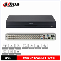 DAHUA XVR5232AN-I3, 32Kanal, 5Mpix, H265+, 2 HDD Destei, 5in1 DVR Cihaz