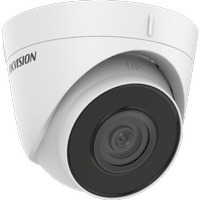 HIKVISION DS-2CD1343G0-IUF 4Mpix, 2,8mm Lens, H265+, 30Mt Gece Görüþü, PoE, Mikrofonlu Dome IP Kamera