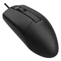 A4 TECH OP-330S Siyah SILENT, V-Track 1200DPI, Usb Optik Mouse