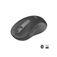 LOGITECH 910-006236, M650L Signature, Siyah, Sa El, USB Nano 2,4G Kablosuz,4000dpi, Optik, 5 Tulu, 24ay Pil mr, Sessiz Mouse
