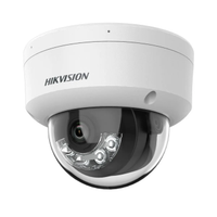 HIKVISION DS-2CD1141G2-LIUF 4Mpix, 2,8mm Lens, H265+, Hybrid Light,  20Mt Gece Gr, PoE, Mikrofonlu Dome IP Kamera