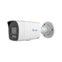 HILOOK IPC-B129HA-LUF, 2Mpix, 2,8mm Lens, H265+, Dual Light, 30Mt Gece G�r���, Dahili Mikrofon, IP67, PoE, Bullet, IP Kamera