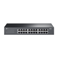 TP-LINK LS1024G, Green Tech, 24 Port GigaBit, Y�netilemez, Metal Kasa, Masa�st� Switch