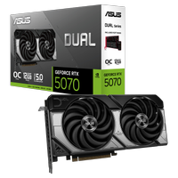 ASUS DUAL RTX5070-O12G, 12Gb, 192Bit, GDDR7, 1xHDMI, 3xDP GAMING Ekran Kart