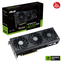 ASUS PROART-RTX4070S-O12G, 12Gb, 192Bit, GDDR6X, 1xHDMI, 3xDP GAMING Ekran Kart