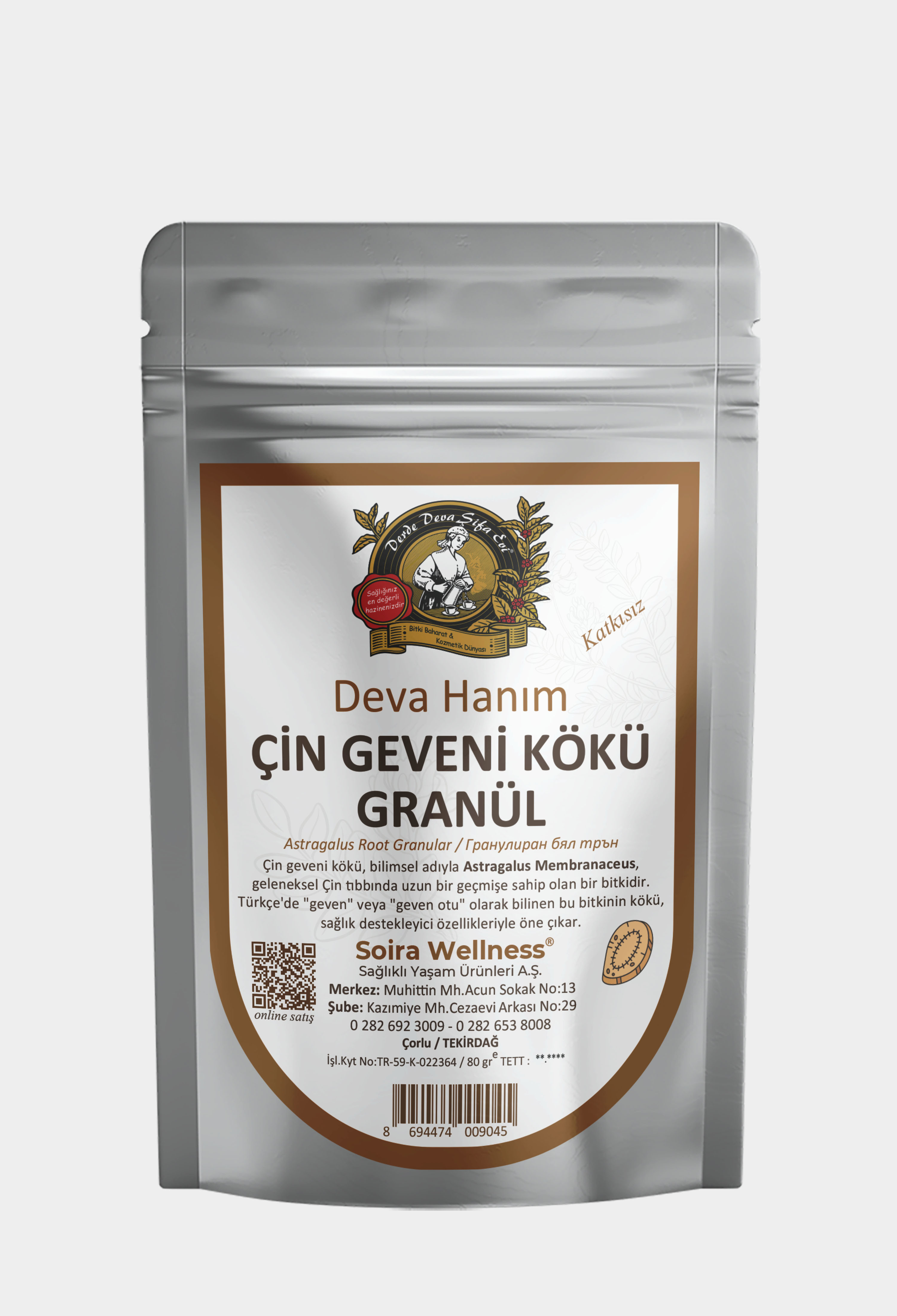 Çin Geveni Kökü Kons 80 gr