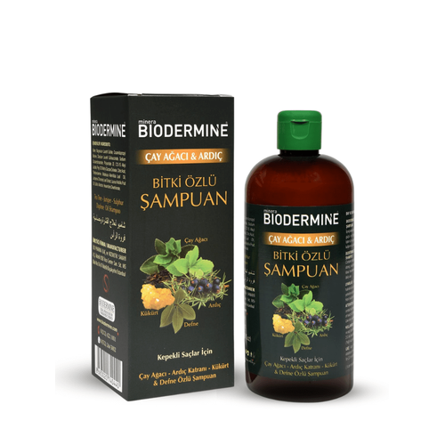 Çay Ağacı & Ardıç Bitki Özlü Şampuan 400 ml Biodermine