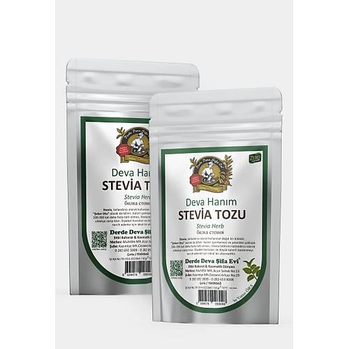 Stevia Tozu Organik 50 gr
