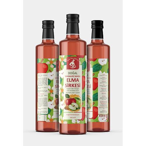 Sandaloz Sakzl Elma Sirkesi 500 ml Deva Hanm