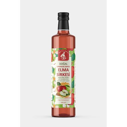 Sandaloz Sakzl Elma Sirkesi 500 ml Deva Hanm