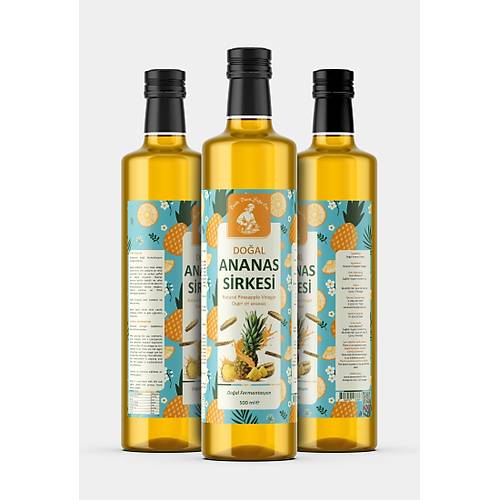 Ananas Sirkesi 500 ml Deva Hanm
