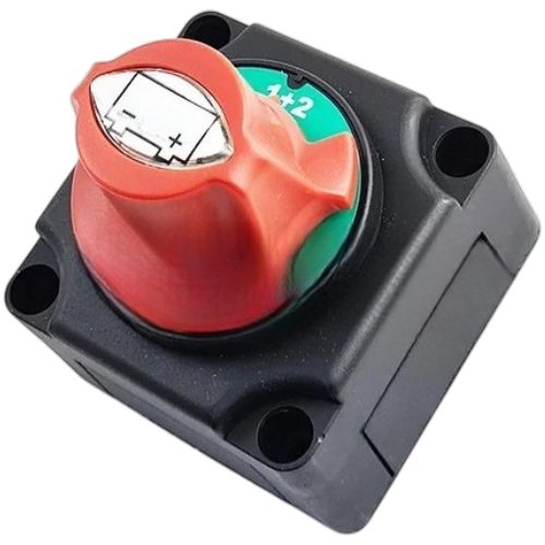 Aeswitchs AES Akü Şalteri 12-24V Çift Devreli 300 AMP.