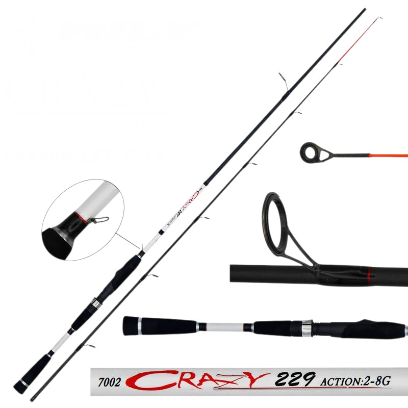 Wily Crazy 229 cm Lrf Kamışı 2-8 gr