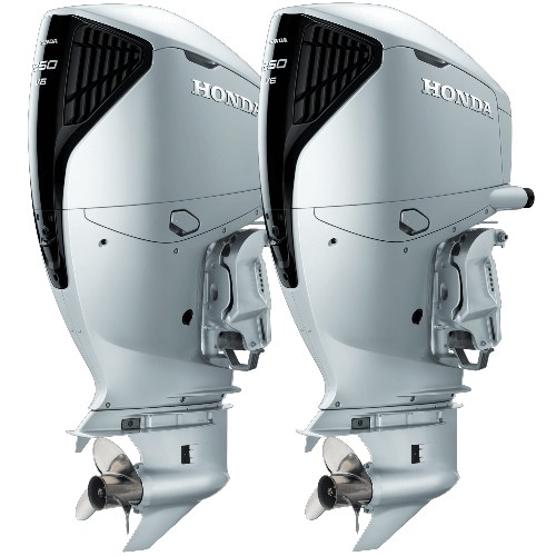 HONDA 250 HP SET ULTRA UZUN ŞAFT MARŞLI TRİMLİ HİDROLİK DİREKSİYON ELEKTRONİK SİSTEMLİ 4 ZAMANLI DIŞTAN TAKMA DENİZ MOTORU-BF250 D UDU