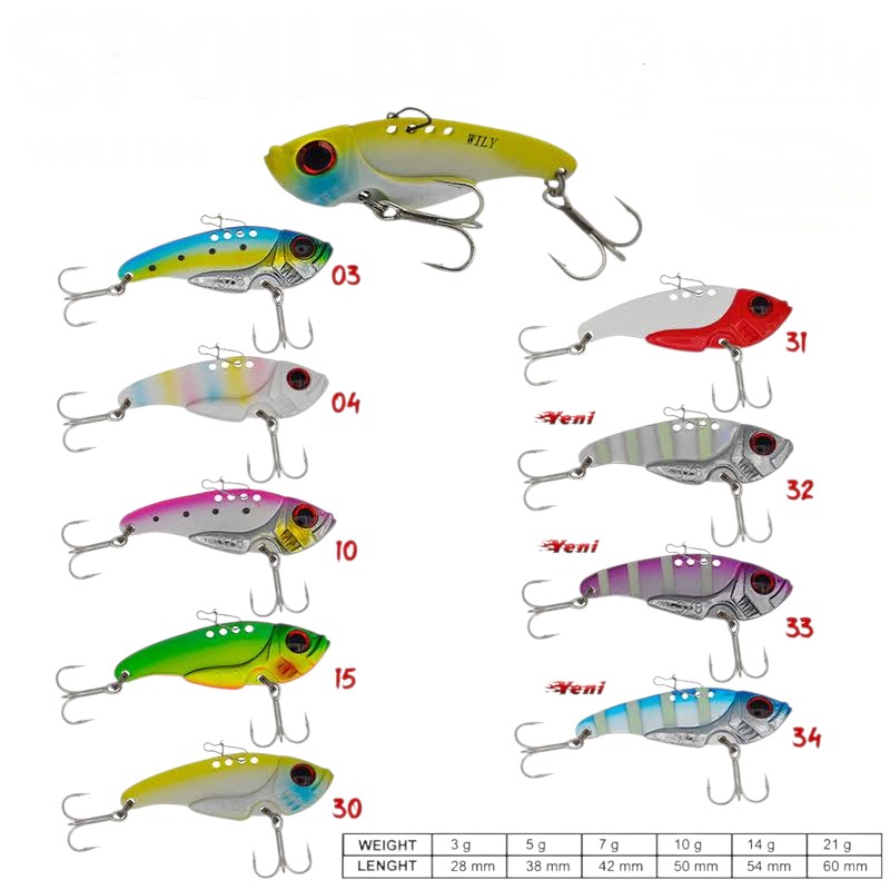 Wily Spoiled Vibrasyon Jig 10 gr 5 cm
