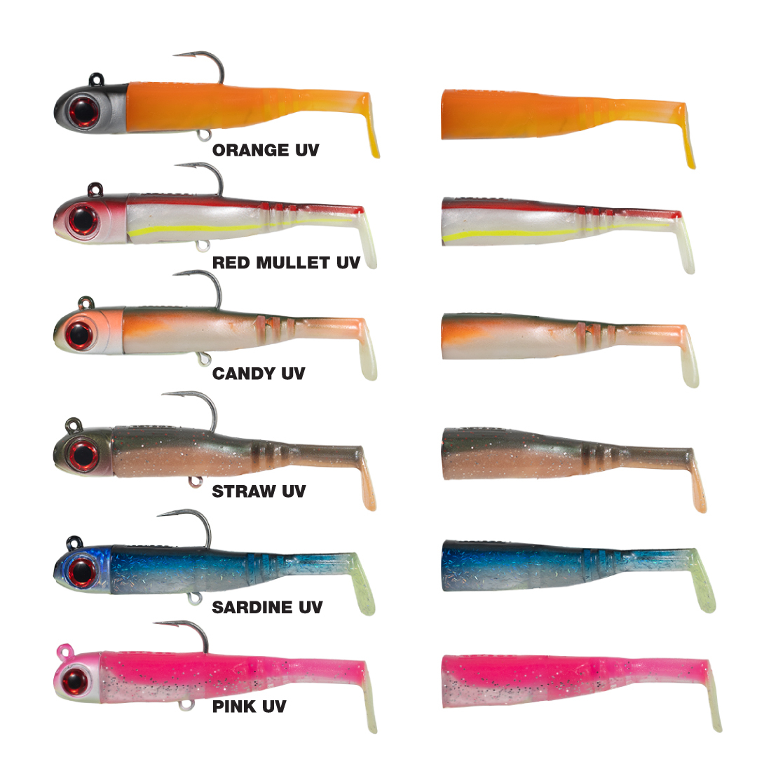 Seabor Lily Shad 60GR 2+1 Slikon Yem