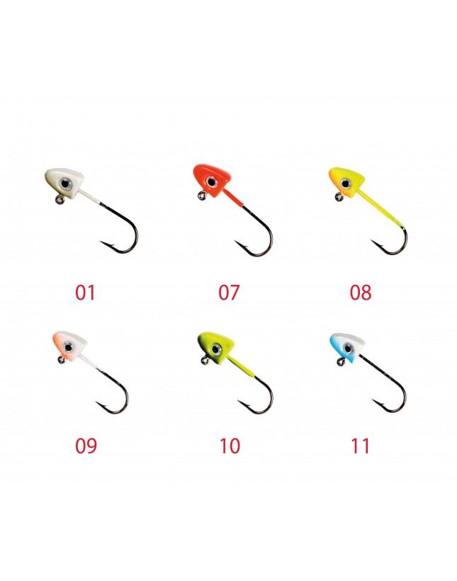 Captain Mutant 6421 Master Trigon 1.7gr LRF Jig Head 5'li Paket