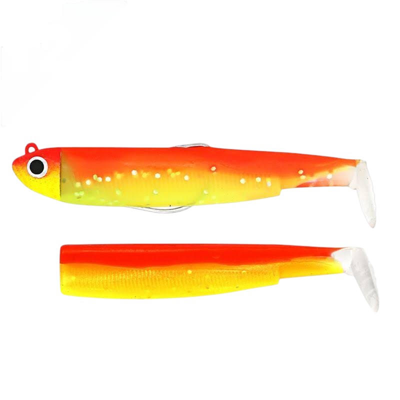 Fiiish BM90/2 BM498 Combo Shore 5gr Orange Yellow Silikon Yem