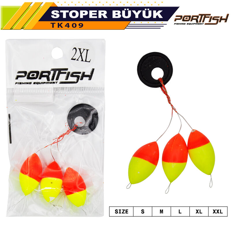 Portfish Stoper Renkli Yüzen