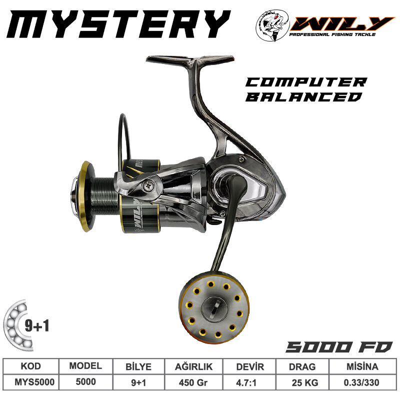 Wily Mystery 5000 Olta Makinası 9+1 bb