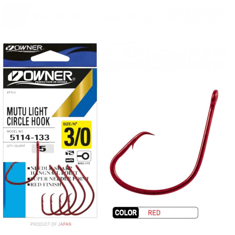 Owner 5114 Mutu Light Red