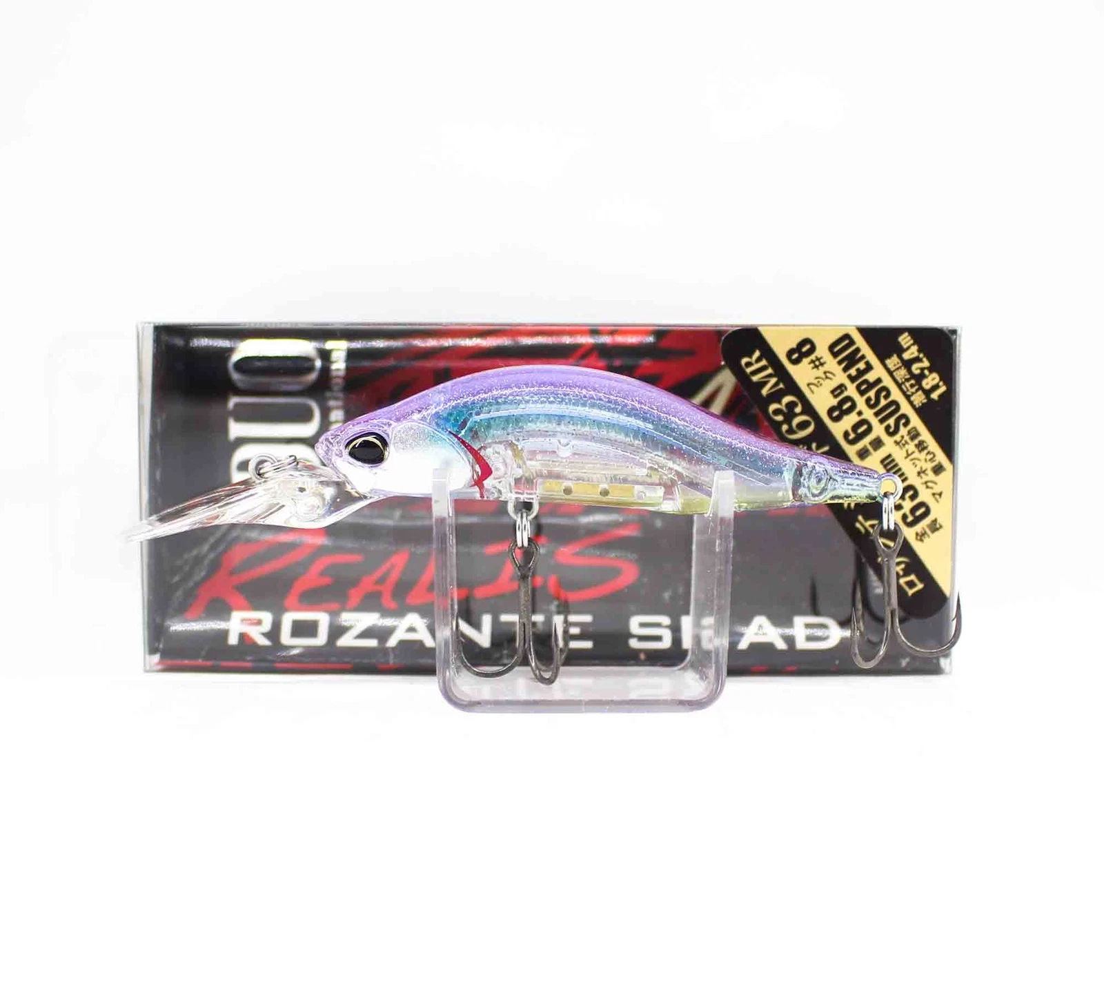 DUO Realis Rozante Shad 63MR 63mm 6.8g Suspending Yem İris Back Shad