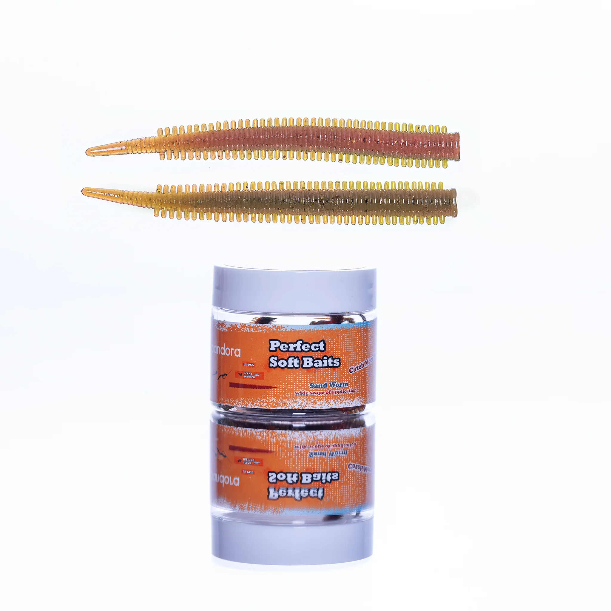 Pandora Kavanoz Perfect Soft Baits Sandworm 7 cm