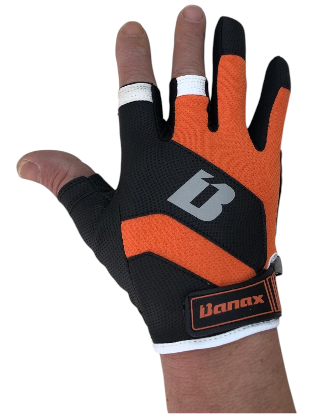 Banax Fishing Gloves Eldiven Orange
