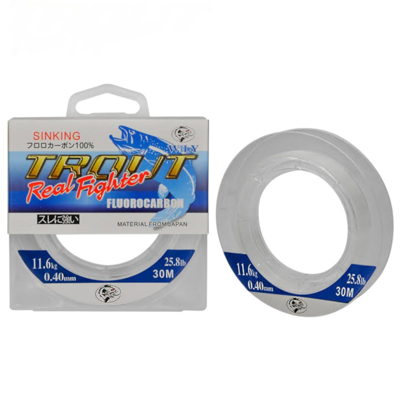 Wily Trout  Flouro Carbon Misina 20 mt