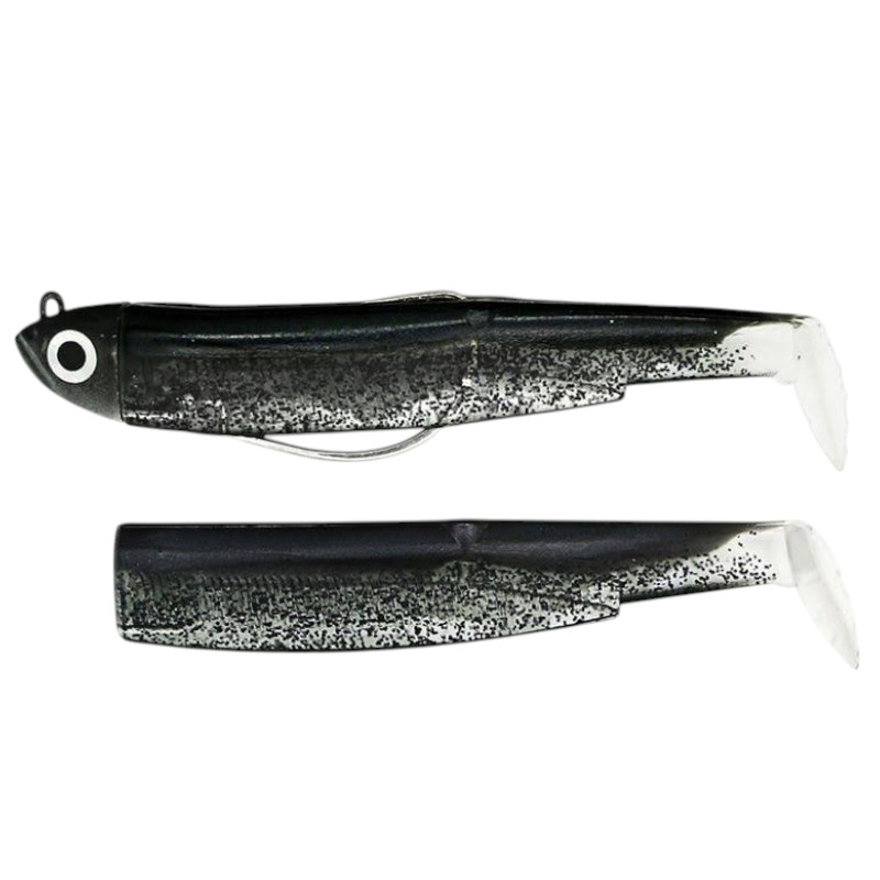 Fiiish BM120/3 BM504 Combo Shore 12gr Black Silikon Yem