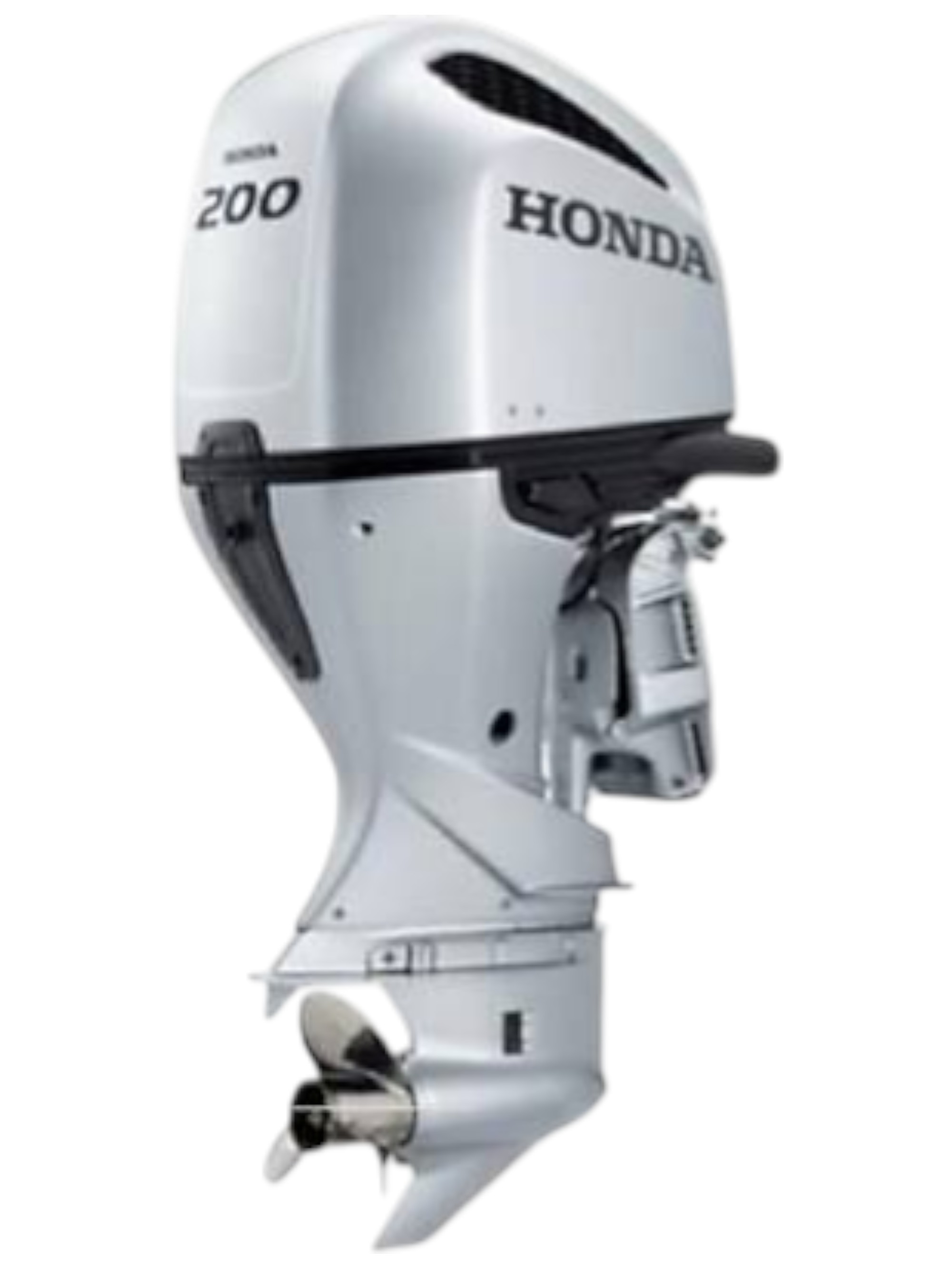 HONDA 200 HP  UZUN ŞAFT MARŞLI TRİMLİ HİDROLİK DİREKSİYON SİSTEMLİ ELEKTRONİK KUMANDA KOLLU 4 ZAMANLI DIŞTAN TAKMA DENİZ MOTORU- BF 200 DK1 UDU