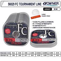 Owner 56029 Tournament Fc Fluorocarbon Misina 50m