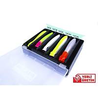 Fujin Tackle Box 145DS ift Tarafl Maket Balk Kutusu