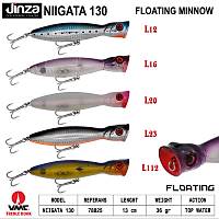 Jinza Niigata 130 mm 36 gr Poper Suni Yem