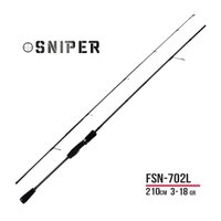 Fujin Sniper 210cm 3-18gr Light Spin Kam FSN-702L