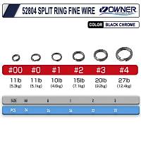 Owner 52804 Split Ring Fine Wire Halka