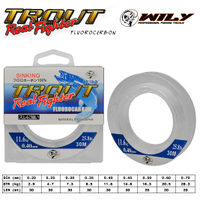 Wily Trout  Flouro Carbon Misina 20 mt