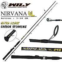 Wily Nirvana UL 225 cm  Spin Kam 3-18 gr