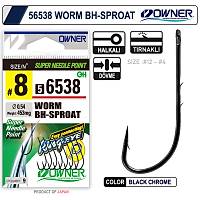 Owner 56538 Worm Bh-Sproat Black Chrome ne