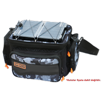 Fujin Black Camo Helper Bag - Balk antas