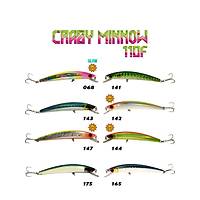 Fujin Crazy Minnow 110F 12gr Maket Balk