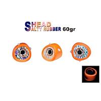 Fujin Salty Rubber Head 60gr Kafa 05 Orange  3D Eye