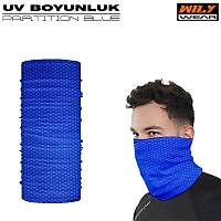 Wily Wear UV Boyunluk Partition Blue