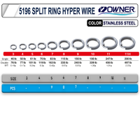 Owner 5196 Split Ring Hyper Wire