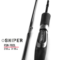 Fujin Sniper 210cm 3-18gr Light Spin Kam FSN-702L