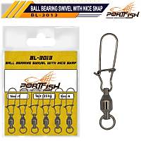 Portfish BL-3013 Bilyal Kilitli Klips