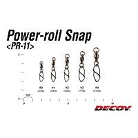 DECOY PR-11 Power Roll Snap Rulmanl Klips