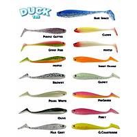 Fujin Duck Tail 9cm Silikon Balk