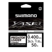 Shimano Florokarbon Misina Yasei Fluoro Leader 50m 0.40mm 11.93kg Grey